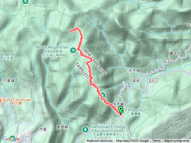 風櫃口到石梯嶺來回預覽圖