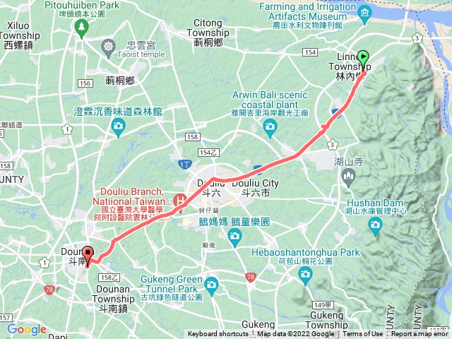 林內到斗南
