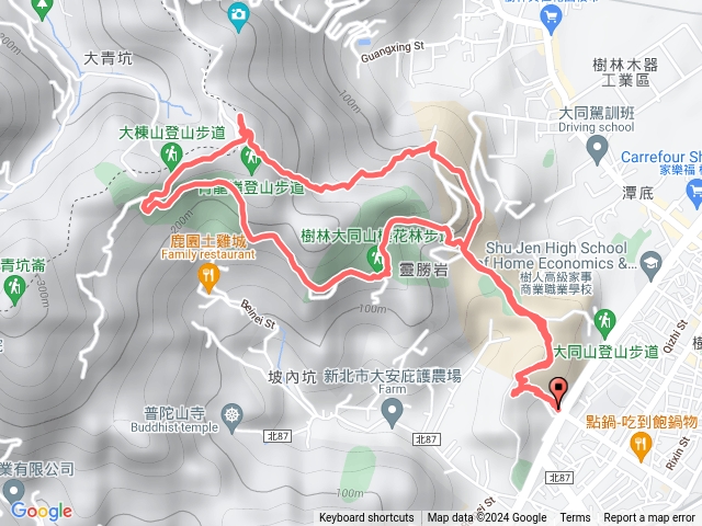 樹林大同山青龍嶺