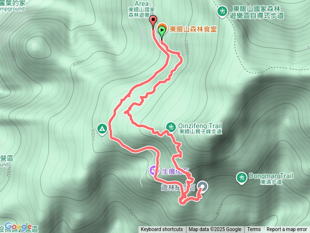 親子峰地質步道