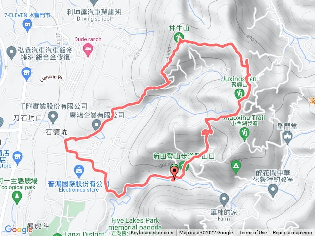 聚興山往林牛山