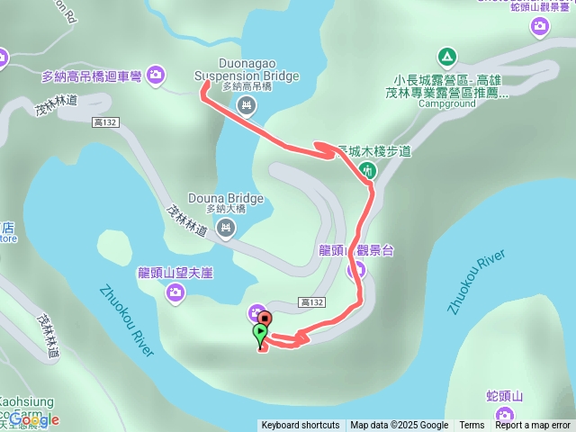 龍頭山步道到吊橋