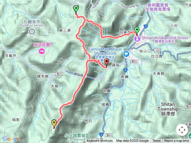鳴鳳古道和興山來回