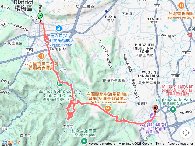 2025-02-28楊梅貴山公園福人步道大北坑野溪大北坑山乳姑山龍潭大池