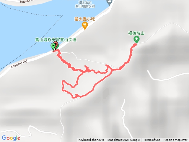 鳶山堰永安宮登山步道-永安宮-鳶山-彩色壁