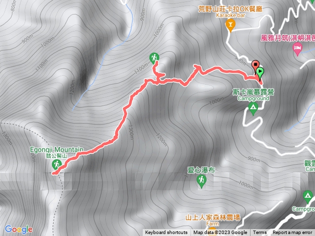 鵝公髻山（第二登山口