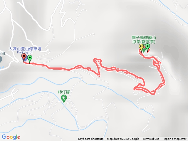 關子嶺雞籠山步道 來回 土地公廟