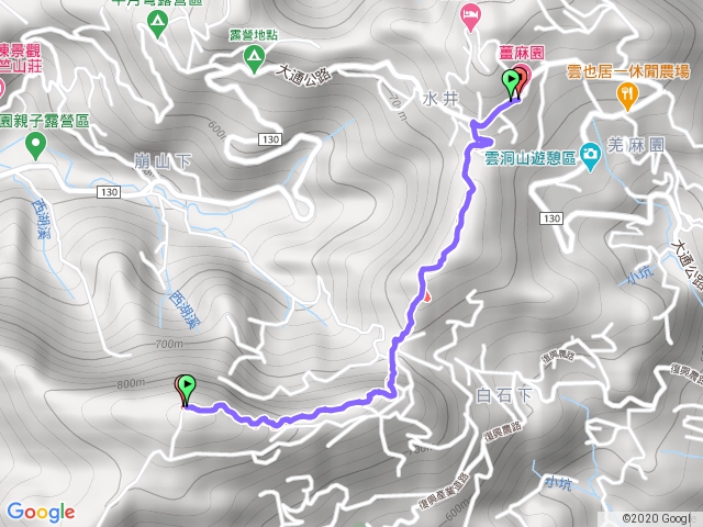 關刀山步道(薑麻園登山口)