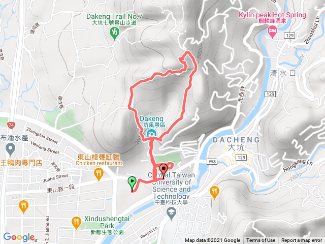 cho小孩健行大坑10上9下大坑地震公園