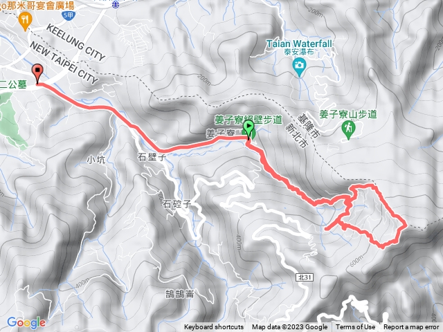 姜子寮絕壁、姜子寮山