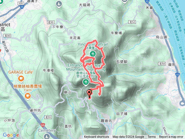 1131130硬漢嶺三登+北橫繞1.5圈+鷹仔尖預覽圖