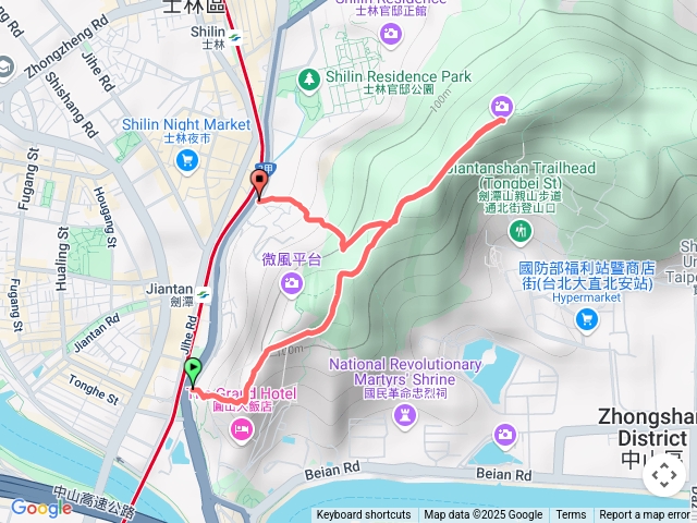 劍潭步道-老地方-銘傳下山