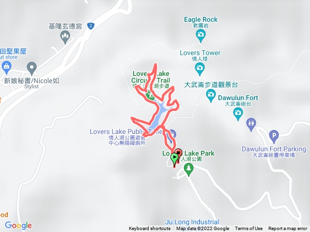 情人湖環湖步道