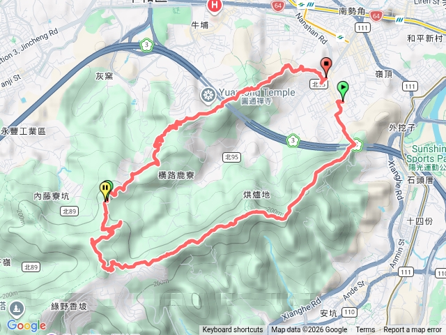 2025微笑山線大縱走尋寶集章任務微笑山線：【天上山系】烘爐地土地公段20260405154121預覽圖