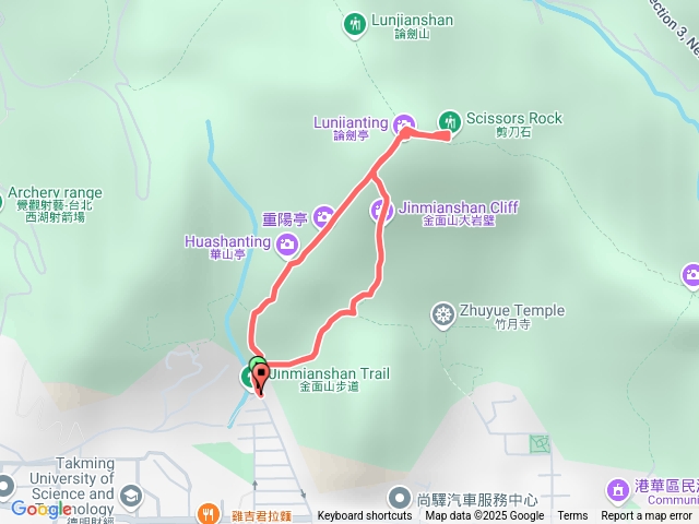 台北－臺灣百大必訪步道金面山親山步道
