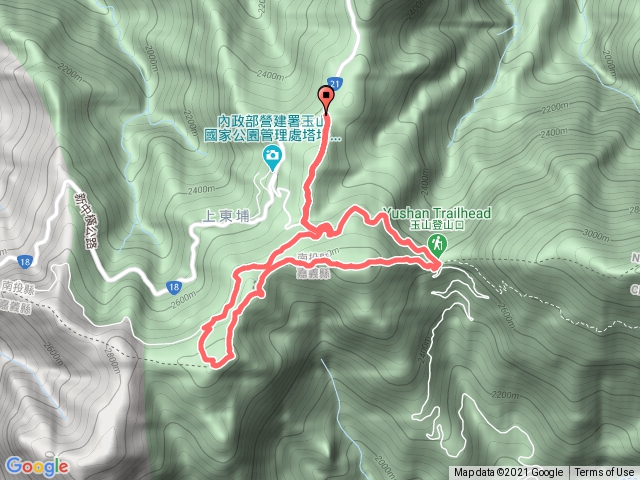 麟趾山 鹿林山O記縱走