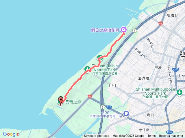 竹南海濱森林步道