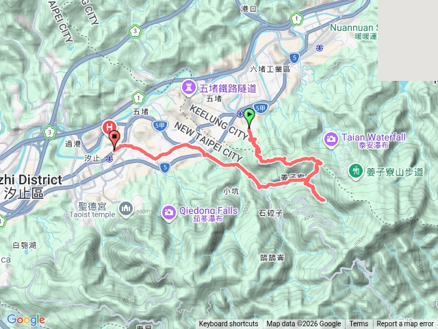 姜子寮絕壁步道
