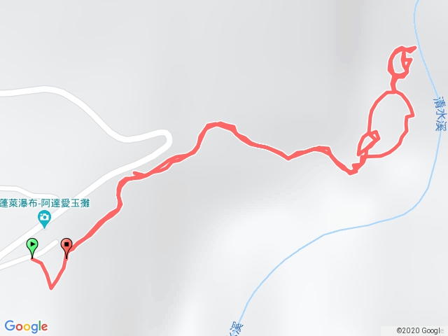 草嶺蓬萊瀑布步道