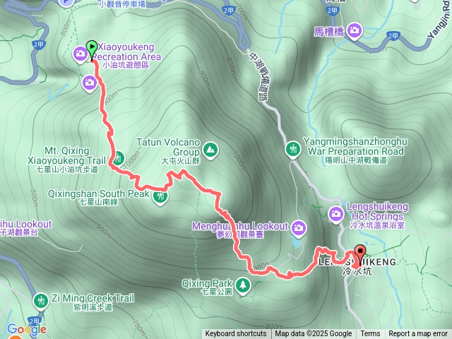 陽明山七星主峰-七星東峰