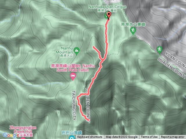 南湖七座百岳(四天三夜)D3-南湖大山-南湖大山南峰-巴巴山