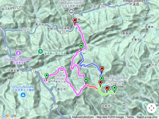 ★☆南山寺-司公髻尾山-九芎坑山-小尖山北峰-前峰-小尖山-南勢坑大尖-人頭面山-水源基石-東昇茶行-南山寺