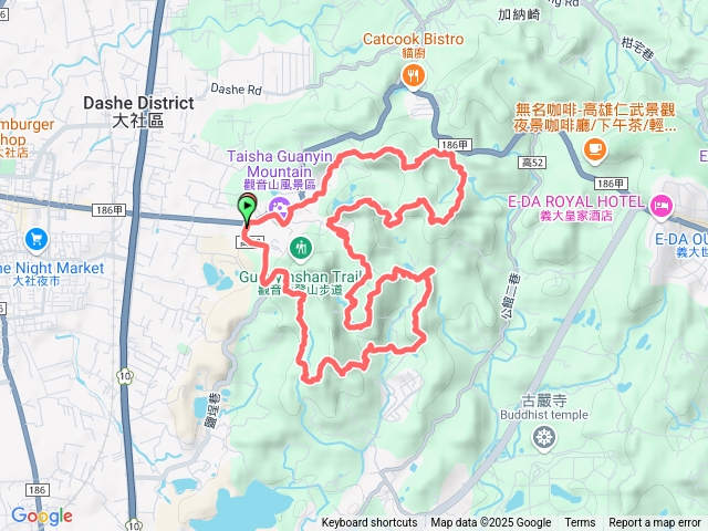 高雄大社觀音山O繞