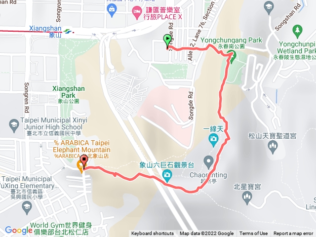 台北－臺灣百大必訪步道象山親山步道202212191456