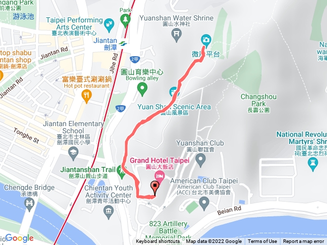 圓山大飯店_福德祠_微風平台