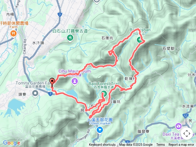 2021-12-26 慈湖~草嶺山~石厝坑山~白石山O繞