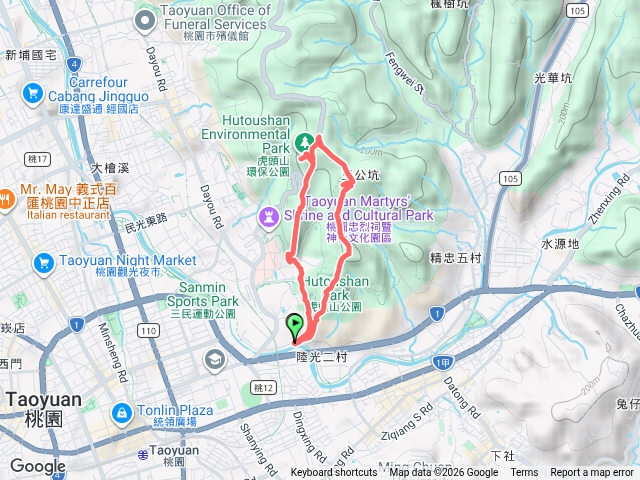 20260614 桃園虎頭山南南峰南峰五分山三分山王公坑山西峰預覽圖