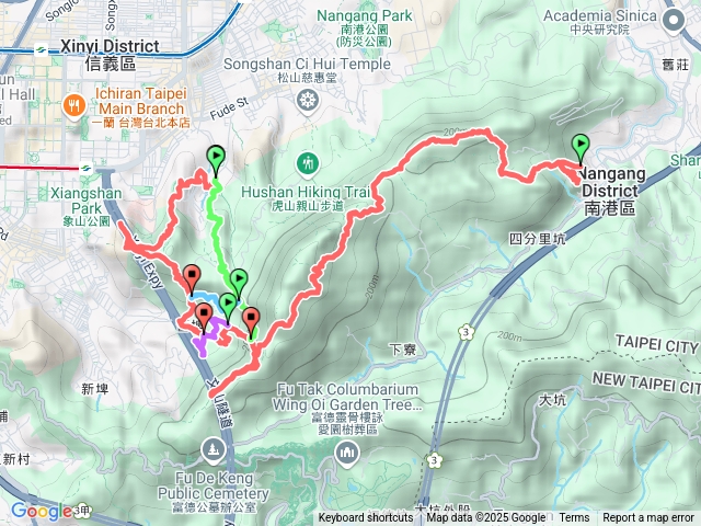 2025.2.19 南港獅形山.四分里三山.忍字碑祕境.和興炭礦捷徑.象山.攝手平台.煙火平台.一線天.永春陂
