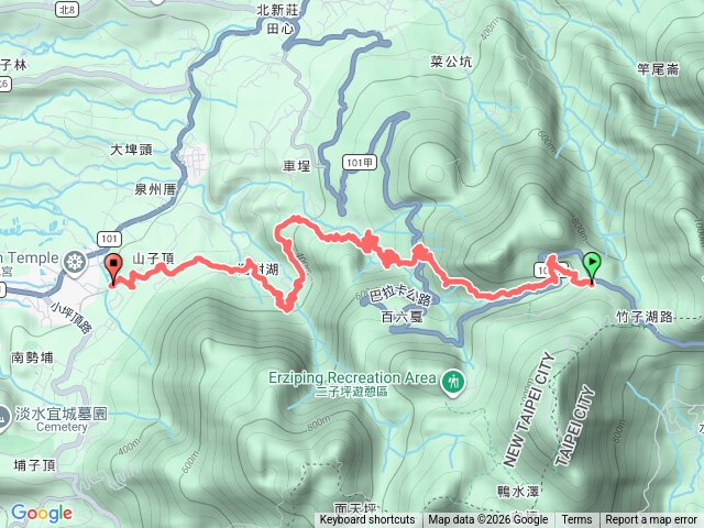 琳- 二子坪到天元宮（18彎古道+瀑布祕境)