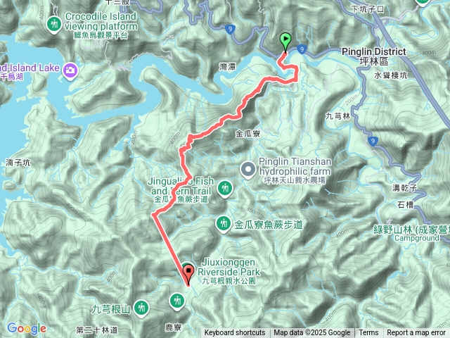 半山坑群峰（黃櫸皮寮九芎根親水公園）預覽圖