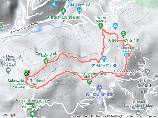 大崙頭尾山環山步道