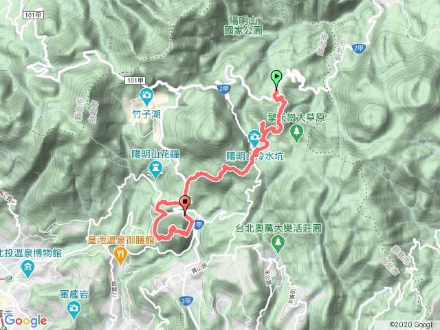 七股山古道、七股山、冷苗古道中線、橫嶺古道、紗帽山