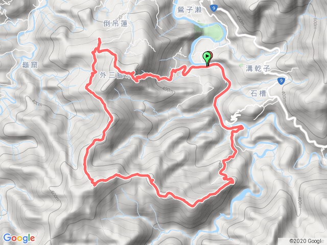 坪林大林油杉步道登倒吊嶺山、倒吊蓮、倒吊子山、目五寮山磨婆寮山下蘇厝O行