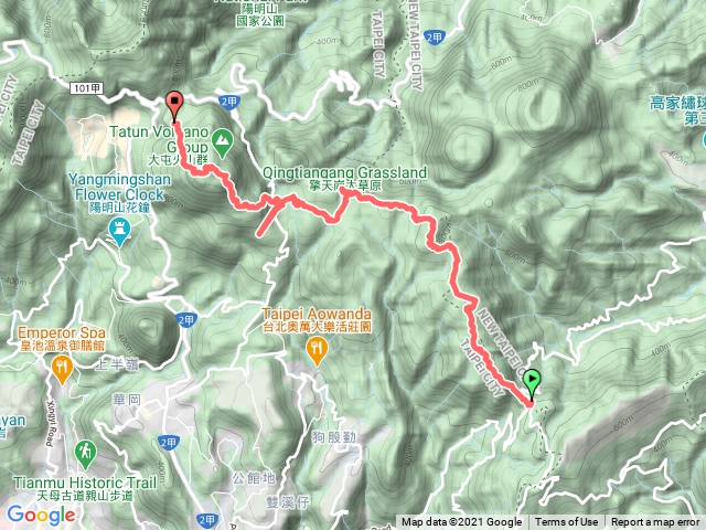 陽明山東縱走-風櫃嘴-小油坑