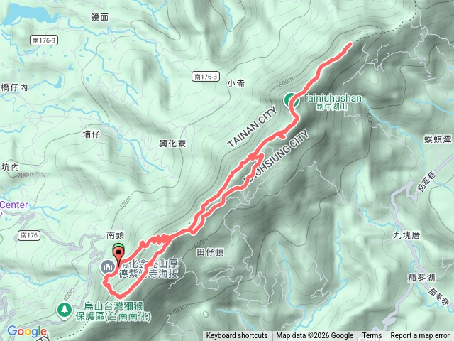紫竹寺-烏山縱走預覽圖