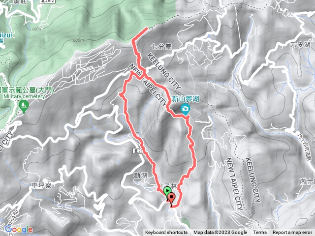 友蚋山南峰-友蚋山-新山-夢湖O型預覽圖