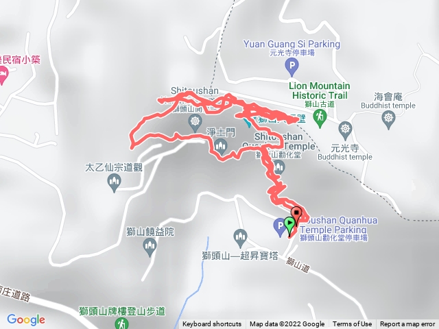 獅頭山登山步道