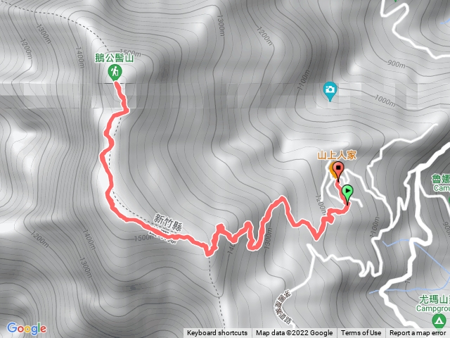 鵝公髻山 第三登山口