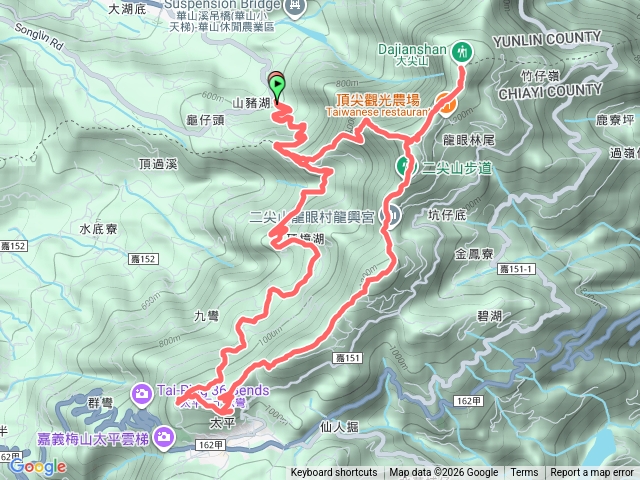 雲嘉六連峰／華山山豬湖預覽圖