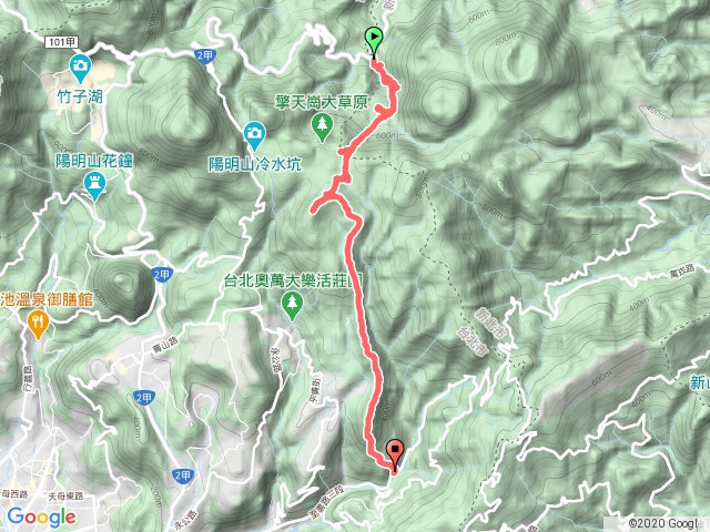 魚路古道、竹篙山、瑪礁古道、鵝尾山