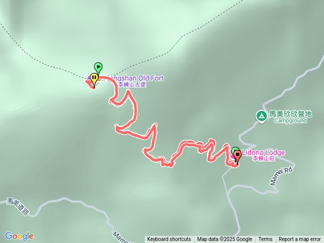 李棟山（慢步行）