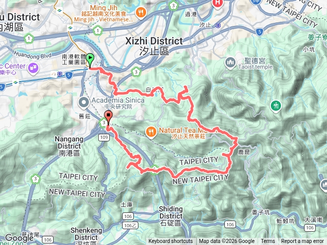 2026-03-22_074524小南港山-白匏湖山-十三分山-深按頭山-土庫岳東峰-土庫岳-山豬窟尖-更寮腳山-大豐山