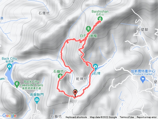 石龜山白石山白石埤O型