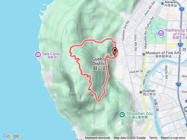 壽山、柴山縱走預覽圖