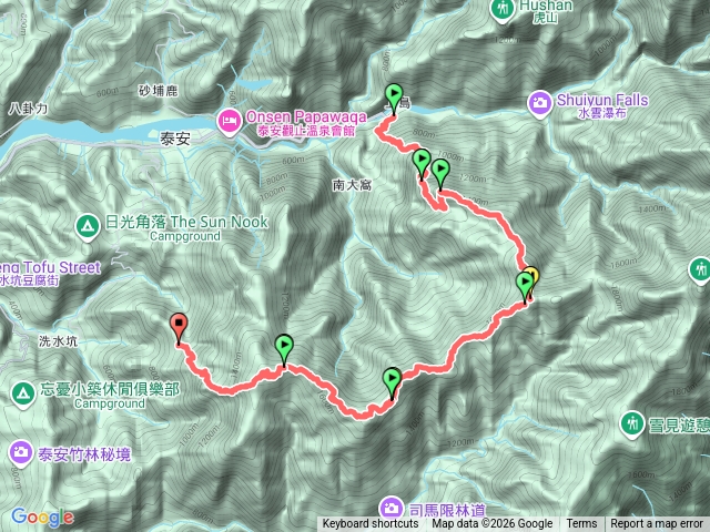 鳥洗縱走預覽圖