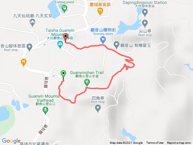 高雄觀音山三角點